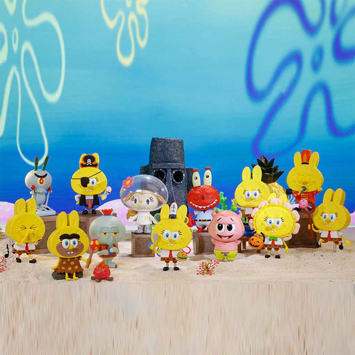 Labubu × Spongebob – "Before Comedy" Figurine | Collector Edition