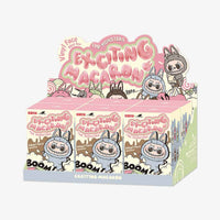 Labubu Vinyl Face Blind Box – seria Exciting Macaron (6 szt.)