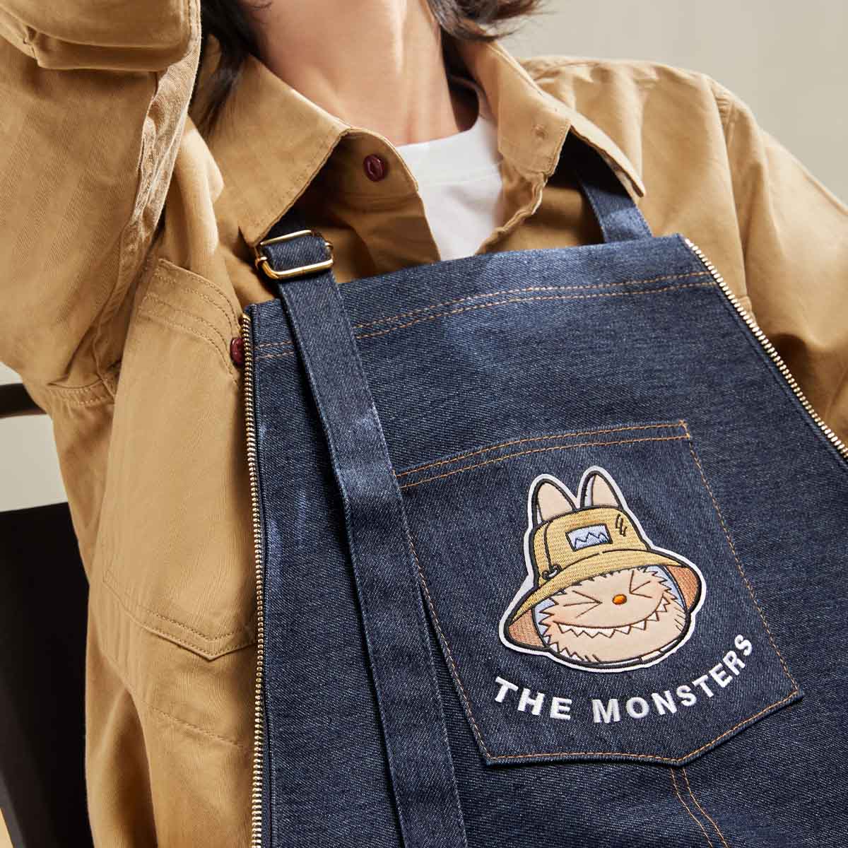 Labubu Denim-taske – Fall in Wild-serien