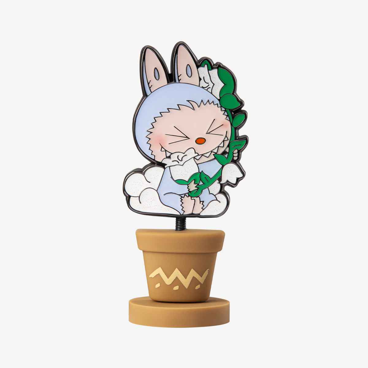 Badge Labubu campanule – série Fall in Wild