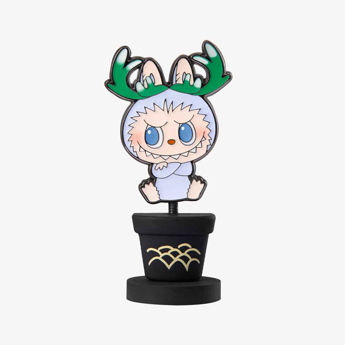 Badge Labubu corne de cerf – série Fall in Wild