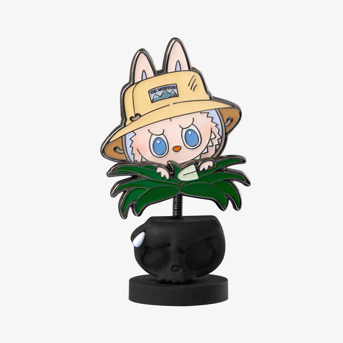 Badge Labubu le ménestrel – série Fall in Wild (édition secrète)