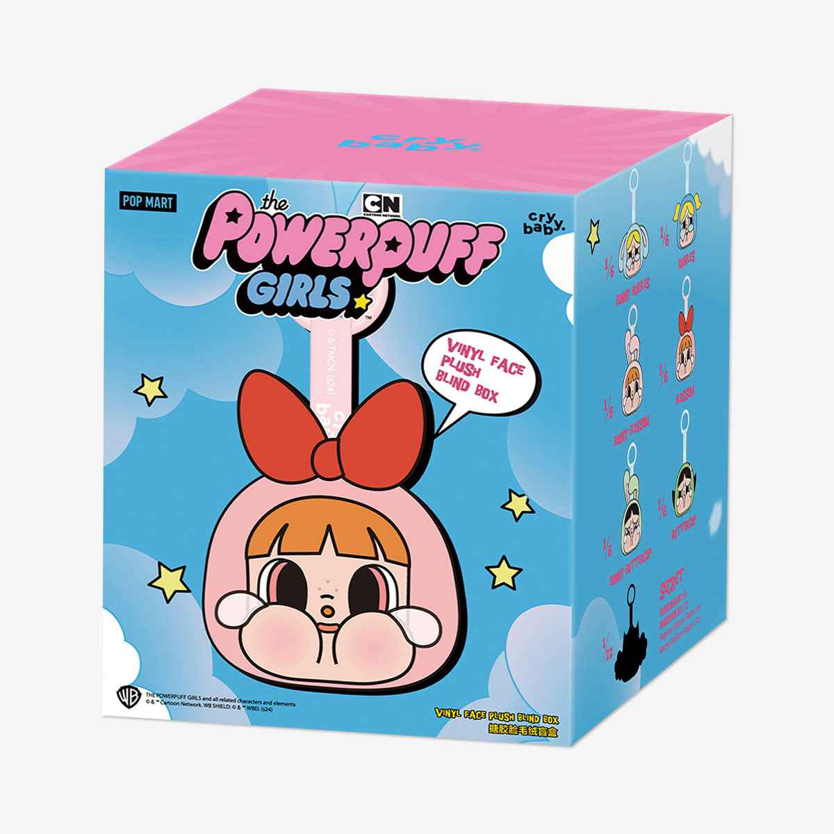 Crybaby × PowerPuff Girls Series – Vinyl Face Plush Box