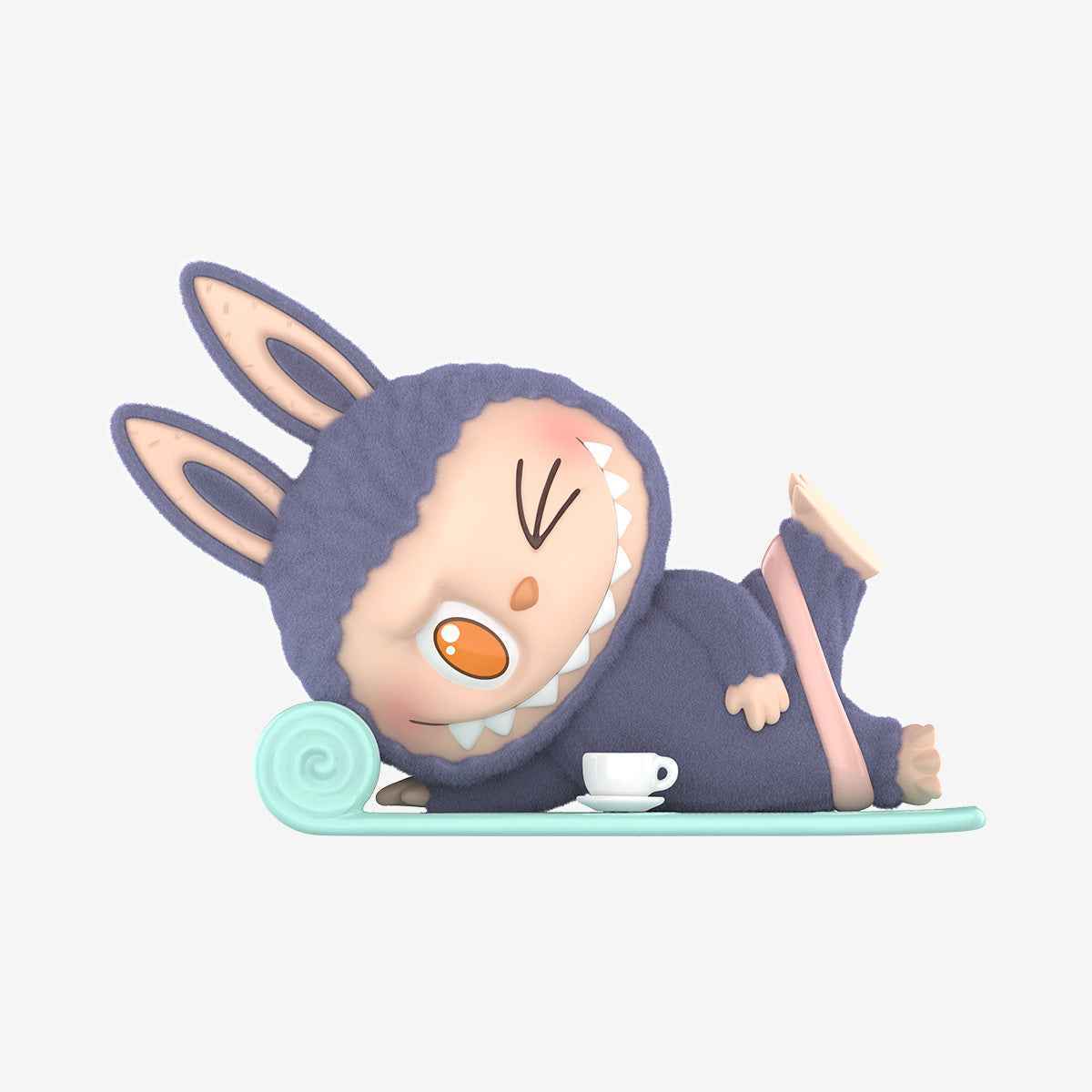 Labubu – Full Set of 10 Figurines | Lazy Yoga Series | Blind Box