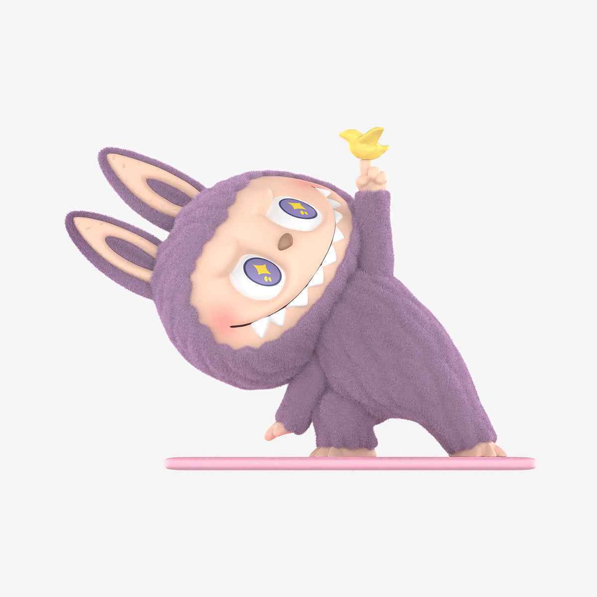 Labubu – Full Set of 10 Figurines | Lazy Yoga Series | Blind Box