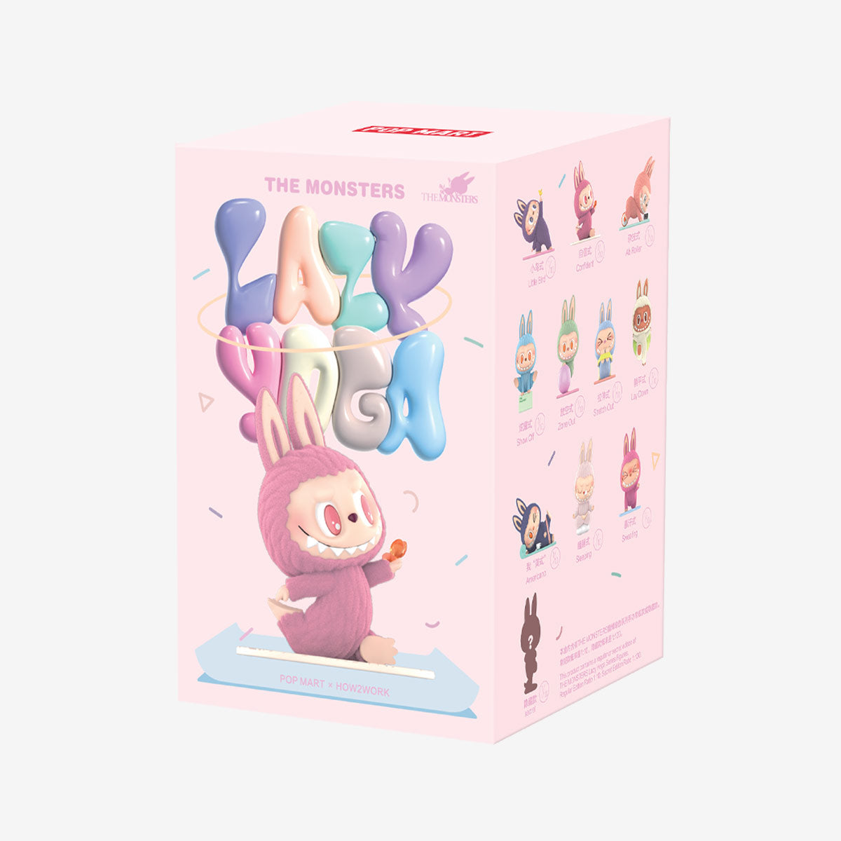 Labubu – Single Blind Box Figurine | Lazy Yoga Series | Blind Box