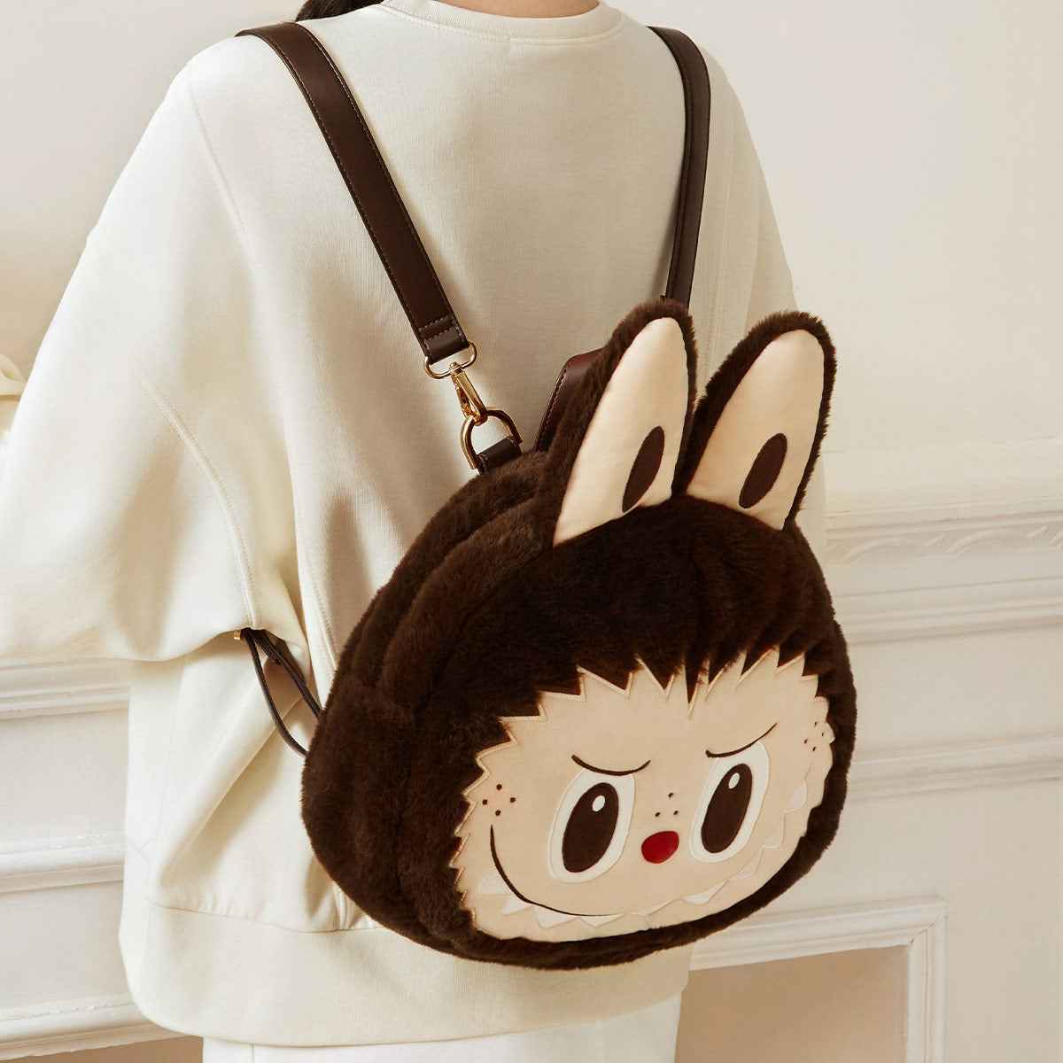 Série de sacs classique - sac à dos Big Head LABUBU