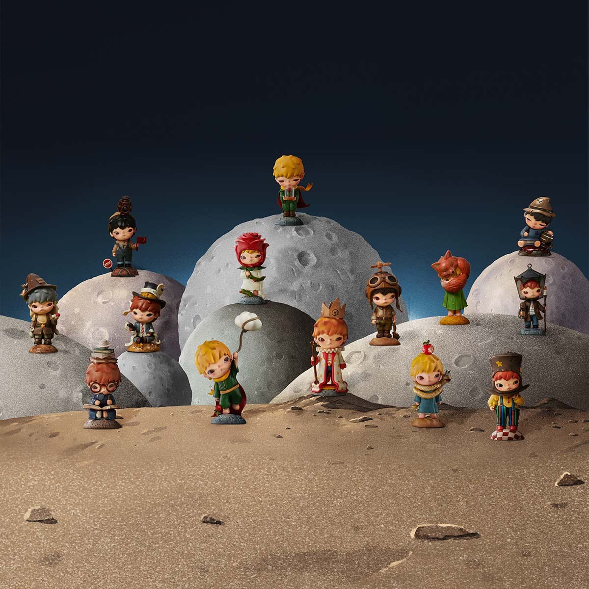 Hirono × The Little Prince Series Figures (Scatola singola / Set completo)