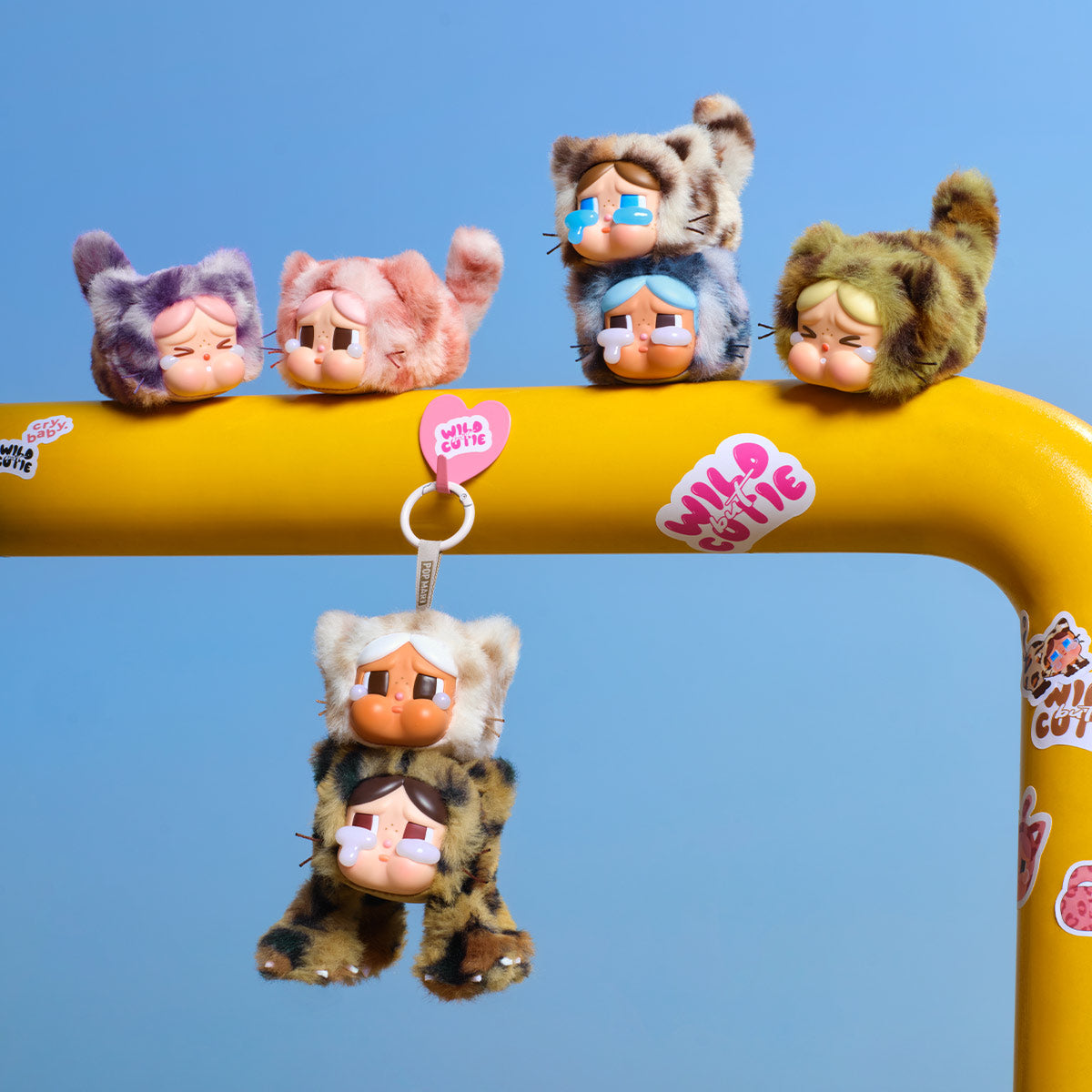 Crybaby Wild but cutie series - Vinyl Plush during Blind Box