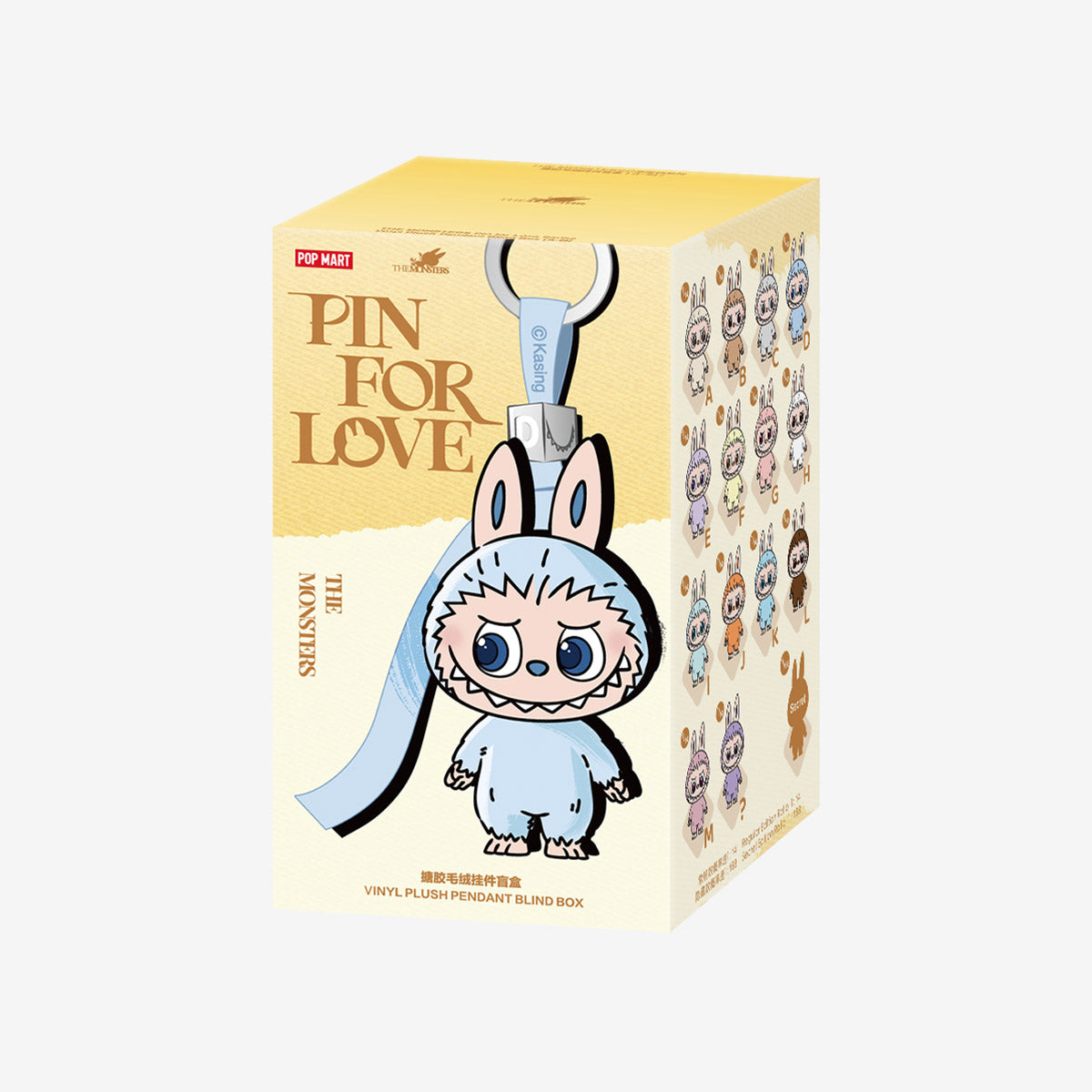 Labubu V4 – Pin For Love Series Blind Box (A–M enstaka box)