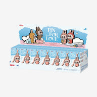 Labubu Pin For Love -sarjan Blind Box (N–Z, täysi setti)