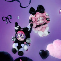 SKULLPANDA × My Melody Plush Pendant