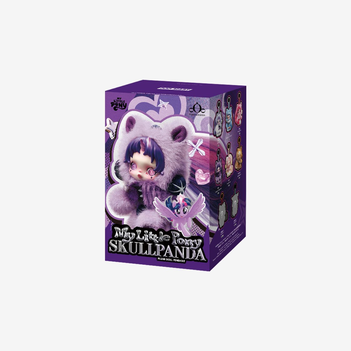 SKULLPANDA × My Little Pony Series Plush Doll Pendant (1 pièce)