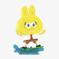 Labubu × Spongebob – Surfing Figurine | Collector Edition
