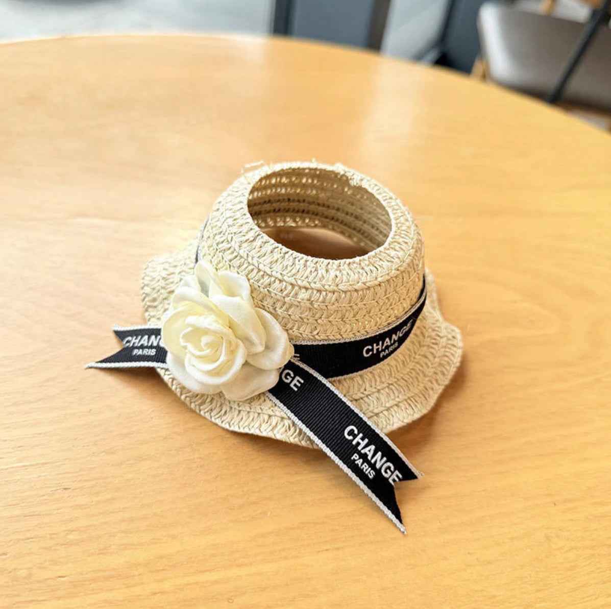 Chanel Tweed Boater Outfit