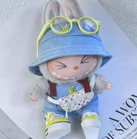 Tenue en denim néon Louis Vuitton