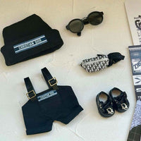 Conjunto streetwear monocromático de Dior