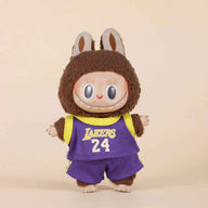Roupa e acessórios 17 cm - Conjunto desportivo artesanal de basquetebol
