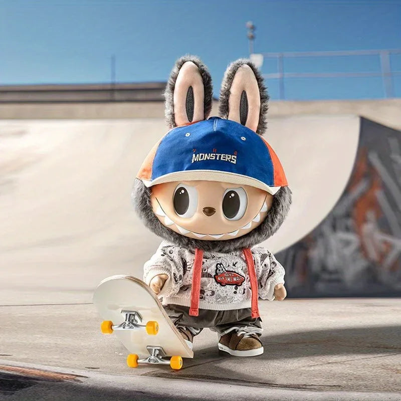 Labubu × Vans – Vinyl Plush Doll Oldskool | Edición para coleccionistas
