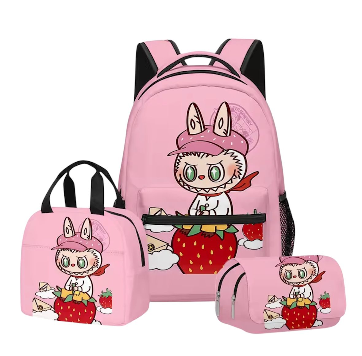 Labubu Sac à dos Flying Strawberry — (Édition spéciale)
